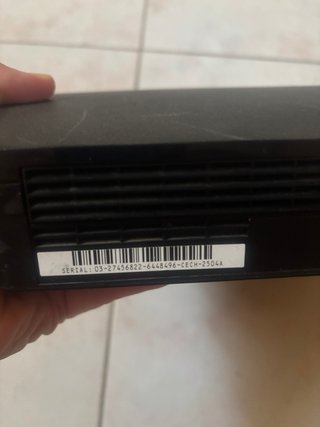 Playstation 3 PS3 Sony Nero PER RICAMBI