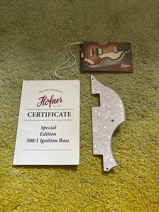 Höfner Ignition SE 500/1 Sunburst Violin Bass