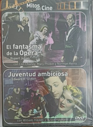 DVD El fantasma de la Ópera y Juventud Ambiciosa
