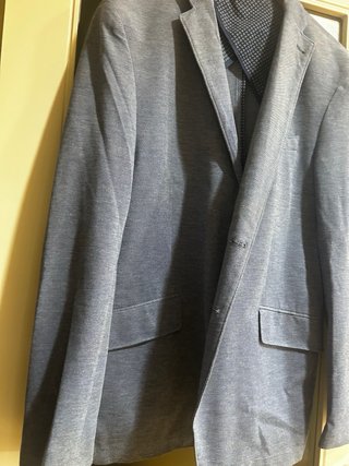 Chaqueta de traje azul hombre Talla 58
