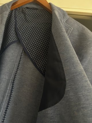 Chaqueta de traje azul hombre Talla 58