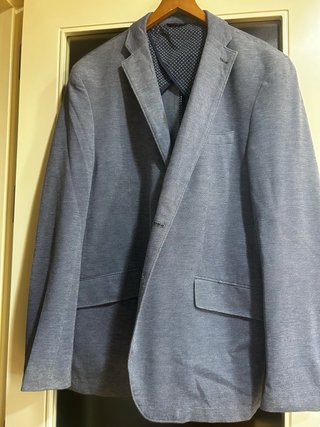 Chaqueta de traje azul hombre Talla 58