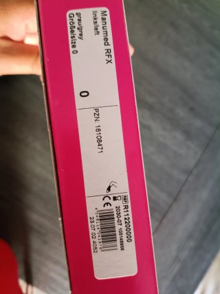 Muñequera antibraquial rígida Medi izquierda niños
