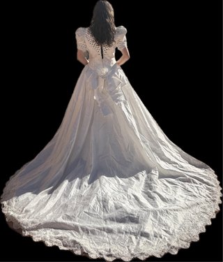 Vestido Novia Vintage 1998