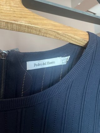 Vestido Azul Marino Pedro del Hierro
