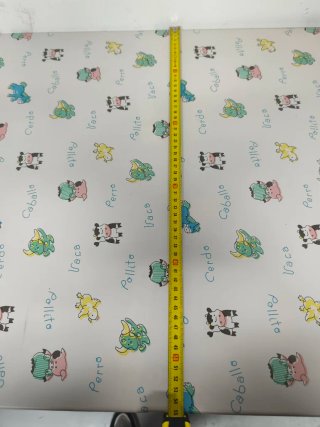 Colchón cuna estampado infantil