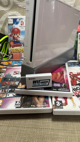 Nintendo Wii + 12 juegos + Accesorios