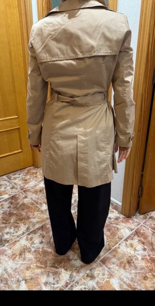 Gabardina Beige Stradivarius Talla S