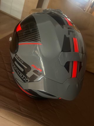 Casco Scorpion EXO R1 Carbono Rojo