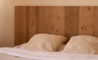 Cabecero Madera Roble Oscuro Decowood Nuevo