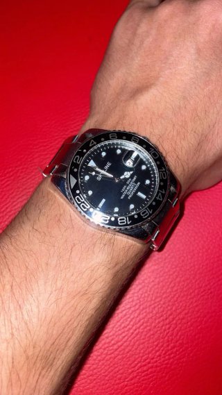 Reloj SKYLINE Acero Inoxidable Esfera Negra