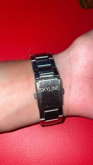 Reloj SKYLINE Acero Inoxidable Esfera Negra