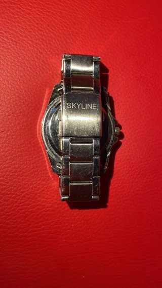 Reloj SKYLINE Acero Inoxidable Esfera Negra