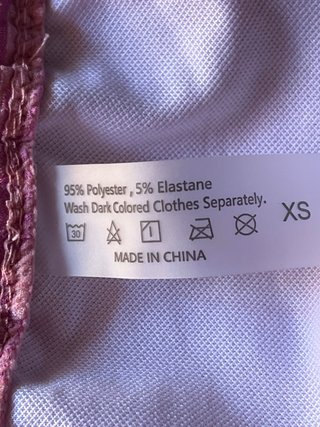 Bikini rosa estampado