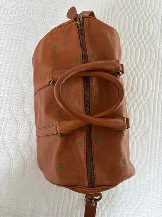 Bolso Bimba y Lola Marrón Palmeras