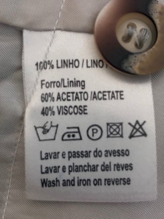 Abrigo Gabardina Lino GLOBE Talla S