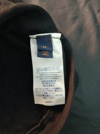 T-shirt Louis Vuitton nera autunno inverno 60€