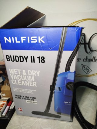 Aspiradora Nilfisk Buddy II 18L Agua y Polvo