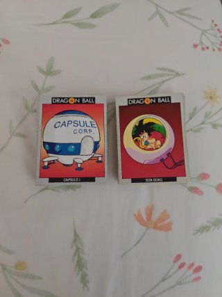 Colección completa Dragon Ball (140 cromos)