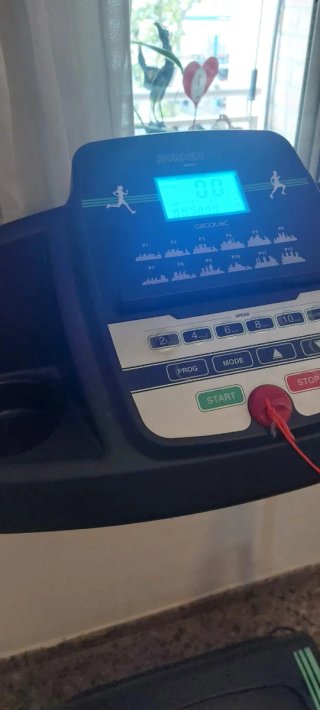 Cinta de correr sin apenas uso, plegable,