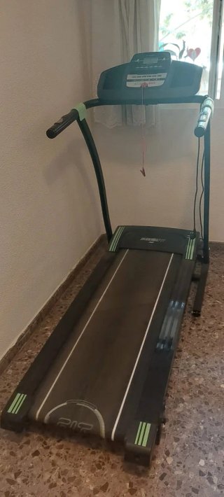 Cinta de correr sin apenas uso, plegable,