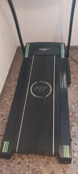 Cinta de correr sin apenas uso, plegable,