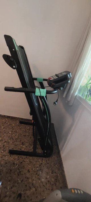 Cinta de correr sin apenas uso, plegable,