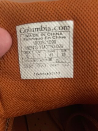Botas de montaña Columbia Talla 41