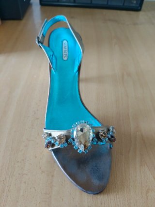 Sandalias de tacón Som-Mits de piel Talla 38