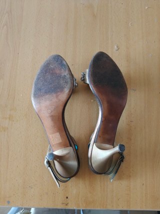 Sandalias de tacón Som-Mits de piel Talla 38