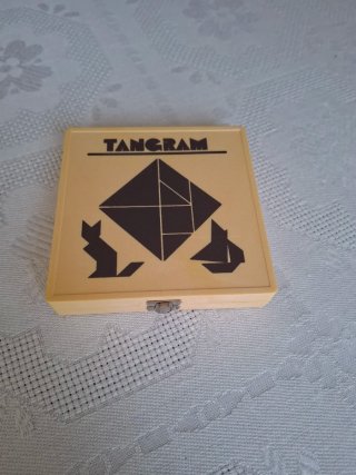 Juego Tangram de madera