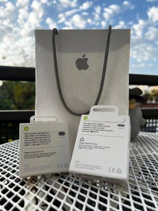 Cargador iPhone completo Apple nuevo