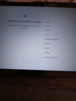 Tablet Samsung Negra
