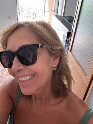 Gafas de sol Carolina Herrera patilla rayas