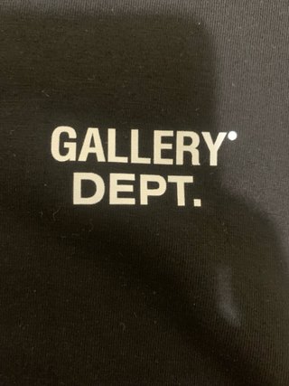 Camiseta Gallery Dept. Negra Talla M