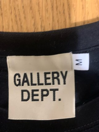 Camiseta Gallery Dept. Negra Talla M