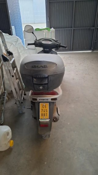 Ciclomotor Kymco Scooter Plata