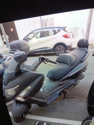 Sym Evo 2011 Maxi Scooter Negra/Gris