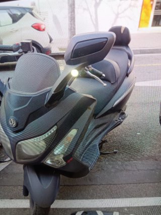 Sym Evo 2011 Maxi Scooter Negra/Gris