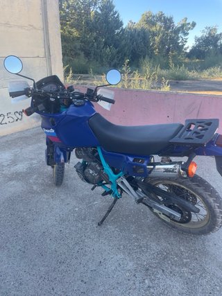 Honda Dominator 650 1991 Enduro Azul