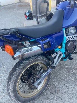 Honda Dominator 650 1991 Enduro Azul