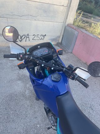 Honda Dominator 650 1991 Enduro Azul