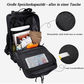 Mochila Táctica Militar Impermeable Molle
