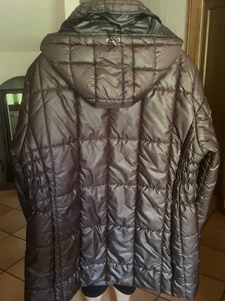 Piumino GUCCI DI ELENA donna marrone taglia 49
