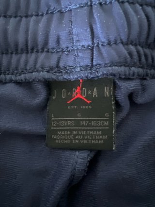 Pantalones Jordan Azul Oscuro