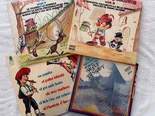 Pack 7. Lote de Discos de Vinilo LP