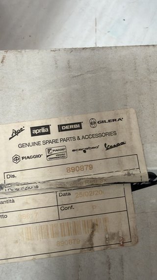 Espejo retrovisor para Aprilia. REF. AP899203