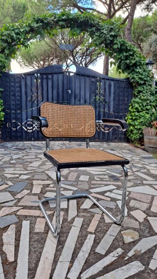 8 Sedie Vintage in Rattan