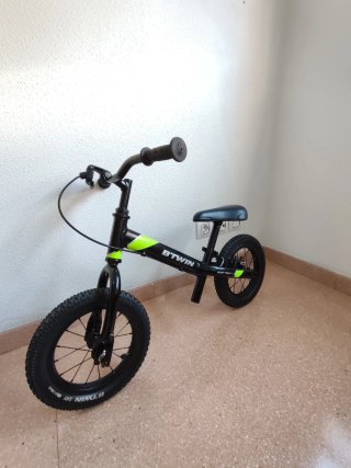 Bici aluminio Btwin sin pedales