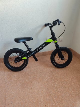 Bici aluminio Btwin sin pedales